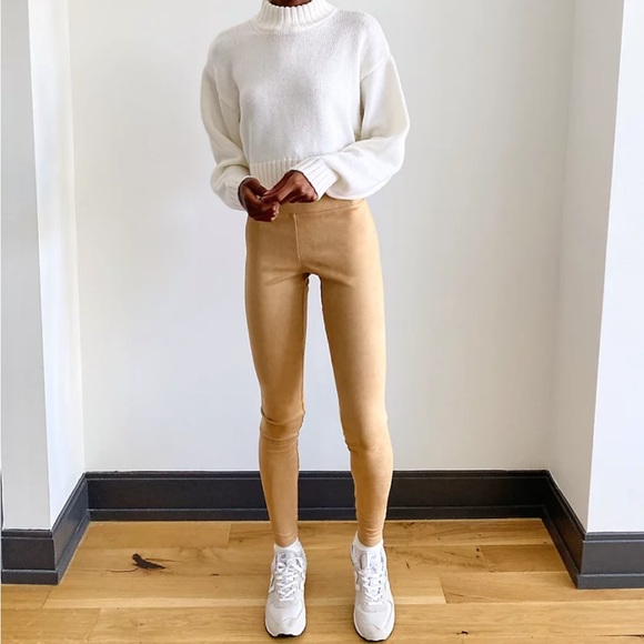 ARITZIA WILFRED free suede pants SZ S - Picture 5 of 7